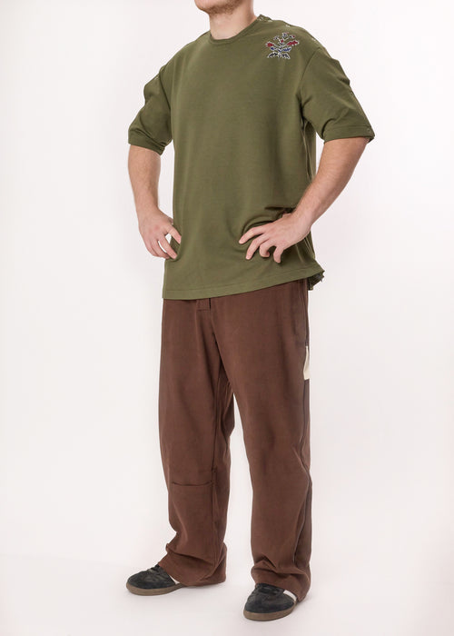 Adaptive Unisex Shirt in Forest Green -  Inclusive, Accessible, Effortlessly Cool